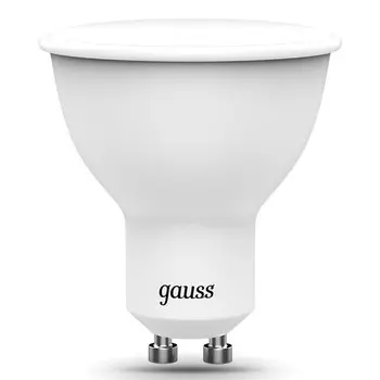 лампа светодиодная GAUSS MR16 6Вт GU10 LED RGBW+димирование
