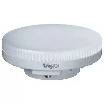лампа светодиодная NAVIGATOR 10Вт GX53 230В 4000К таблетка 5шт