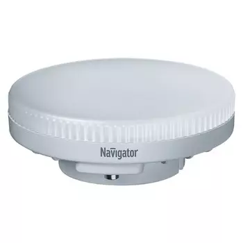 лампа светодиодная NAVIGATOR 10Вт GX53 750лм 2700K 230В таблетка GХ53