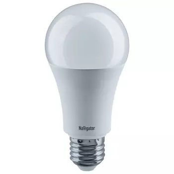 лампа светодиодная NAVIGATOR 15Вт Е27 230В 4000K груша 3шт