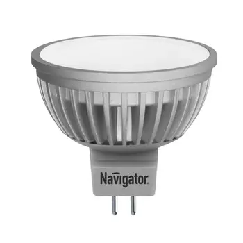 лампа светодиодная NAVIGATOR 5Вт GU5,3 380лм 3000K 230В спот MR5