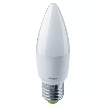 лампа светодиодная NAVIGATOR 8Вт Е27 230В 2700К свеча 3шт