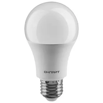лампа светодиодная ОНЛАЙТ 15Вт E27 1350лм 2700K 230В груша A6