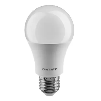 лампа светодиодная ОНЛАЙТ 15Вт Е27 230В 2700К груша 3шт