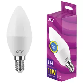 лампа светодиодная REV 11Вт Е14 2700K 880Лм свеча