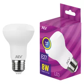 лампа светодиодная REV 8Вт Е27 2700K 640Лм рефлектор