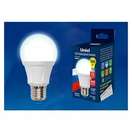 лампа светодиодная UNIEL 12Вт E27 1000лм 4000K 220В груша A60