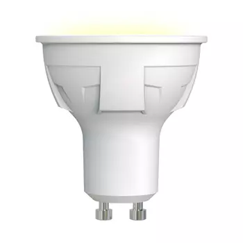 лампа светодиодная UNIEL 6Вт GU10 500лм 2700K 220В спот РAR45