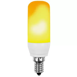 лампа светодиодная UNIEL L60 6Вт Е27 имитация пламени