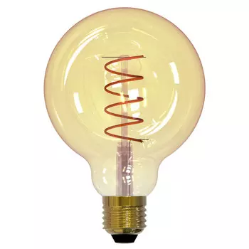 лампа светодиодная UNIEL Винтаж E27 4Вт G95 золото шар