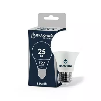 лампа светодиодная ВКЛЮЧАЙ Е27 25Вт 4000К дневной свет