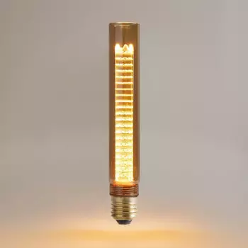 лампа светодиодная VOLTEGA Market E27 2,5Вт 1800К 65Лм цилиндр прозрачный желтый