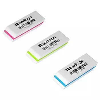 ластик BERLINGO Eraze 930 50х19х8мм прямоугольный термопластичная резина