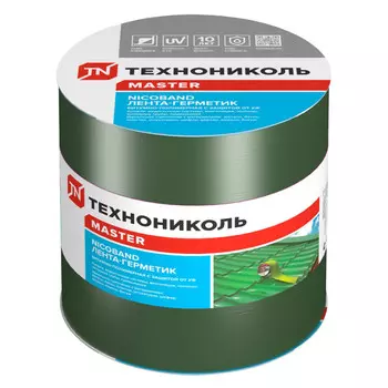 лента герметизирующая ТЕХНОНИКОЛЬ Nicoband 150х1,5мм 10м зеленый