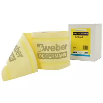 лента гидроизоляционная WEBER Vetonit tec.828 DB 75 120ммх10м, арт.тов-157693