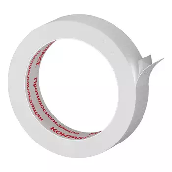 лента клейкая КОНТАКТ противоскользящая 25ммх5м, арт.23713