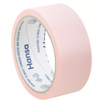 лента малярная Hansa для деликатных поверхностей 38мм х 25м, арт.702538