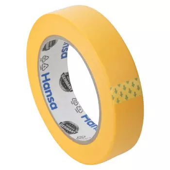 лента малярная Hansa для точных краев 25мм x 50м, арт.701225