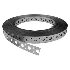 лента перфорированная прямая, 20х0,55мм, 25 м/п