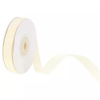 лента репсовая Классика 12мм 22м кремовый