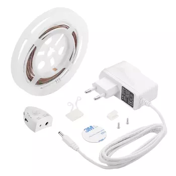 лента светодиодная APEYRON подкроватная подсветка 2,4Вт 30д/м IP65 200Лм/м.п. 3000К