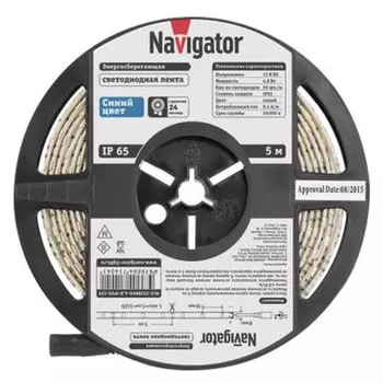 лента светодиодная LED NAVIGATOR 4,8Вт IP65 12В 71404