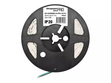 лента светодиодная LED NAVIGATOR RGB 4.8Вт IP20 12В