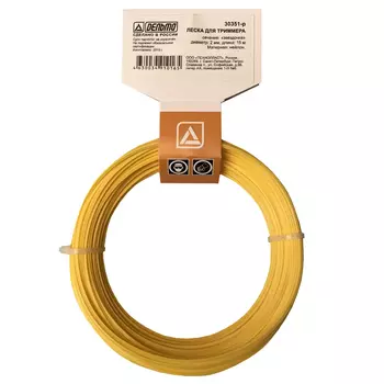 леска для триммеров 2мм 15м звезда