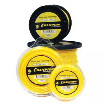 леска для триммеров CHAMPION Star 2мм 15м звезда
