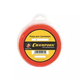 леска для триммеров CHAMPION Twisted Square 2мм 15м витой квадрат