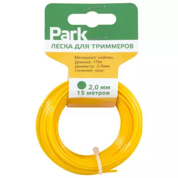 леска для триммеров PARK 2мм 15м круг