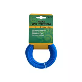 леска для триммеров PARK 2мм 15м звезда