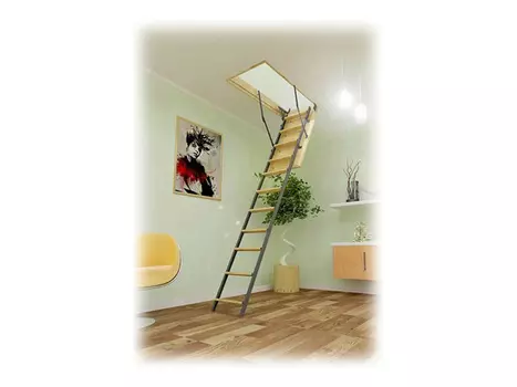 лестница чердачная комбинированная 2800х1200х700мм