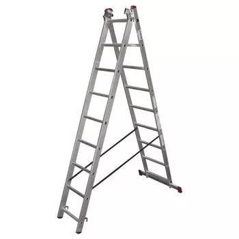 лестница трехсекционная KRAUSE CORDA 9 ступеней