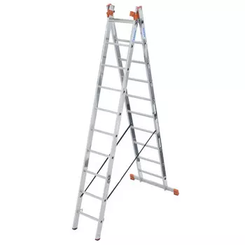 лестница трехсекционная KRAUSE TRIBILO 10 ступеней