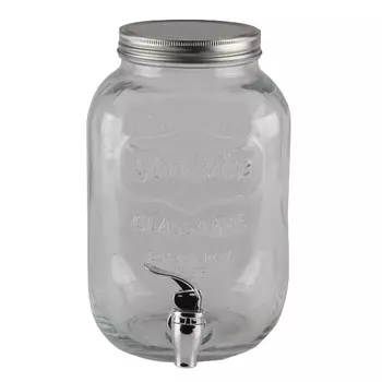 лимонадник TODELIA 4л с краном стекло