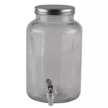 лимонадник TODELIA 5,5л с краном стекло