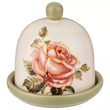 лимонница AGNESS Корейская роза 9х9см керамика