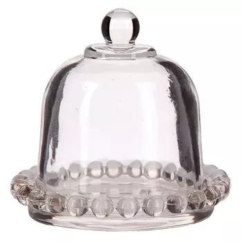 лимонница Gocciolina 9,5х9,5х9см с крышкой стекло