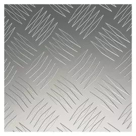 лист алюминиевый рифленый 1200х300х1,5мм