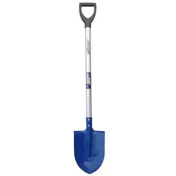 лопата штыковая Форсаж 120х20см стальная с алюминиевым черенком V-ручка