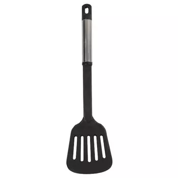 лопатка TODELIA Black 31,5см с прорезями нейлон