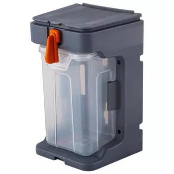 лоток для метизов BLOCKER Expert подвесной с крышкой 80х77х125мм