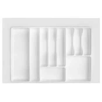 лоток для столовых приборов LEMAX PROF 80 725х487х45мм белый пластик