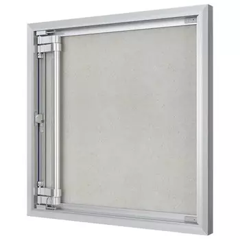 люк ревизионный под плитку D CERAMO Optimum 600х600мм алюминий