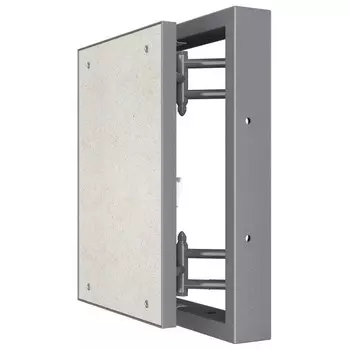 люк ревизионный под плитку D CERAMO Steel 300х400мм сталь