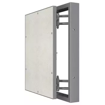 люк ревизионный под плитку D CERAMO Steel 400х500мм сталь