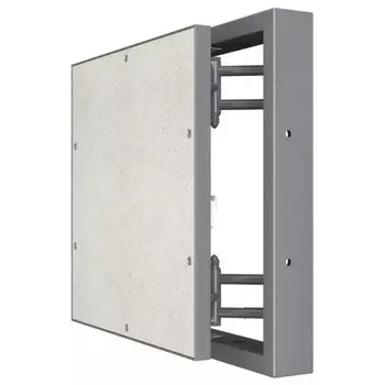 люк ревизионный под плитку D CERAMO Steel 400х400мм сталь