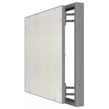 люк ревизионный под плитку D CERAMO Steel 600х600мм сталь