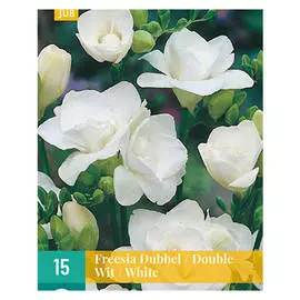 луковицы Фрезия Белая махровая 15шт 5/+